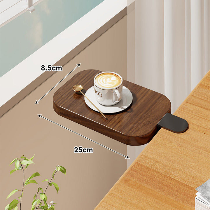 Clamp-On Window Sill Desk Extension Shelf