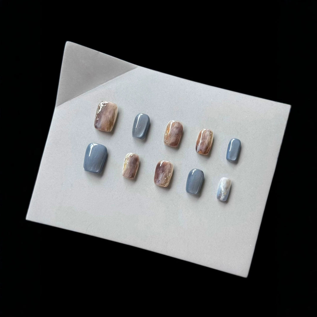 Artistic Press-On Nail Designs