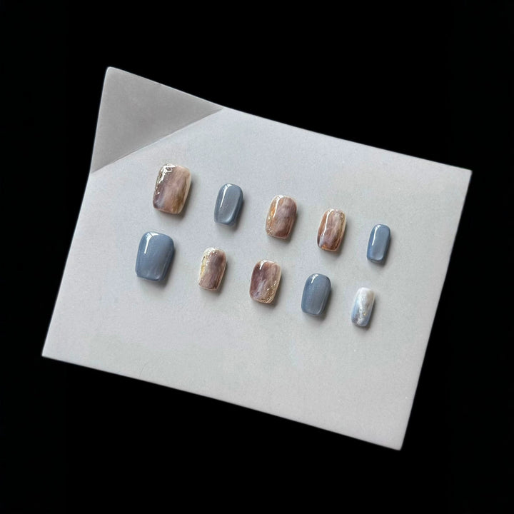 Artistic Press-On Nail Designs