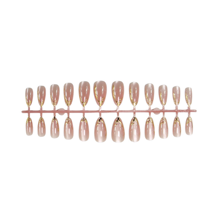 Elegant Stiletto Gel Press-On Nail Set Kalsten