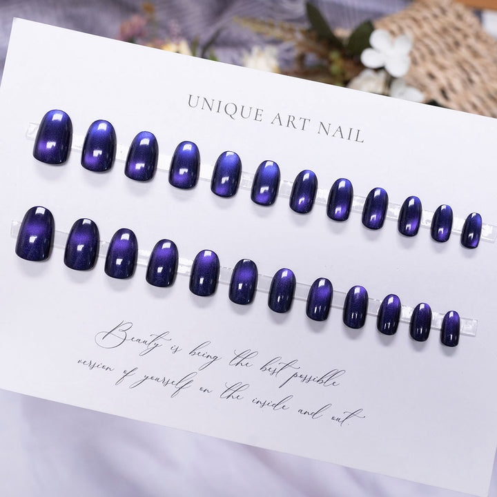 Glossy Gel Press-On Nails