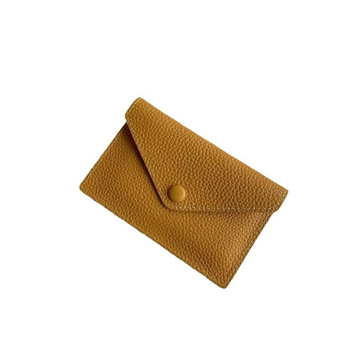 Textured Leather Card Holder Kalsten