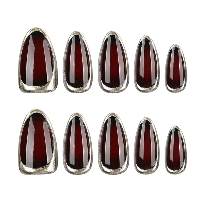 Glamorous nail art in elegant design Kalsten