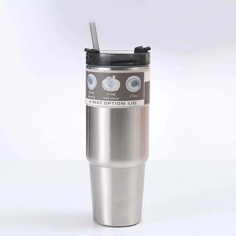 Women's thermos mug with 3-in-1 lid Kalsten