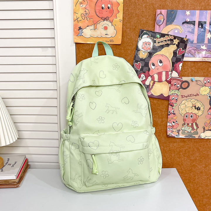 Durable Graphic Print Backpack Kalsten