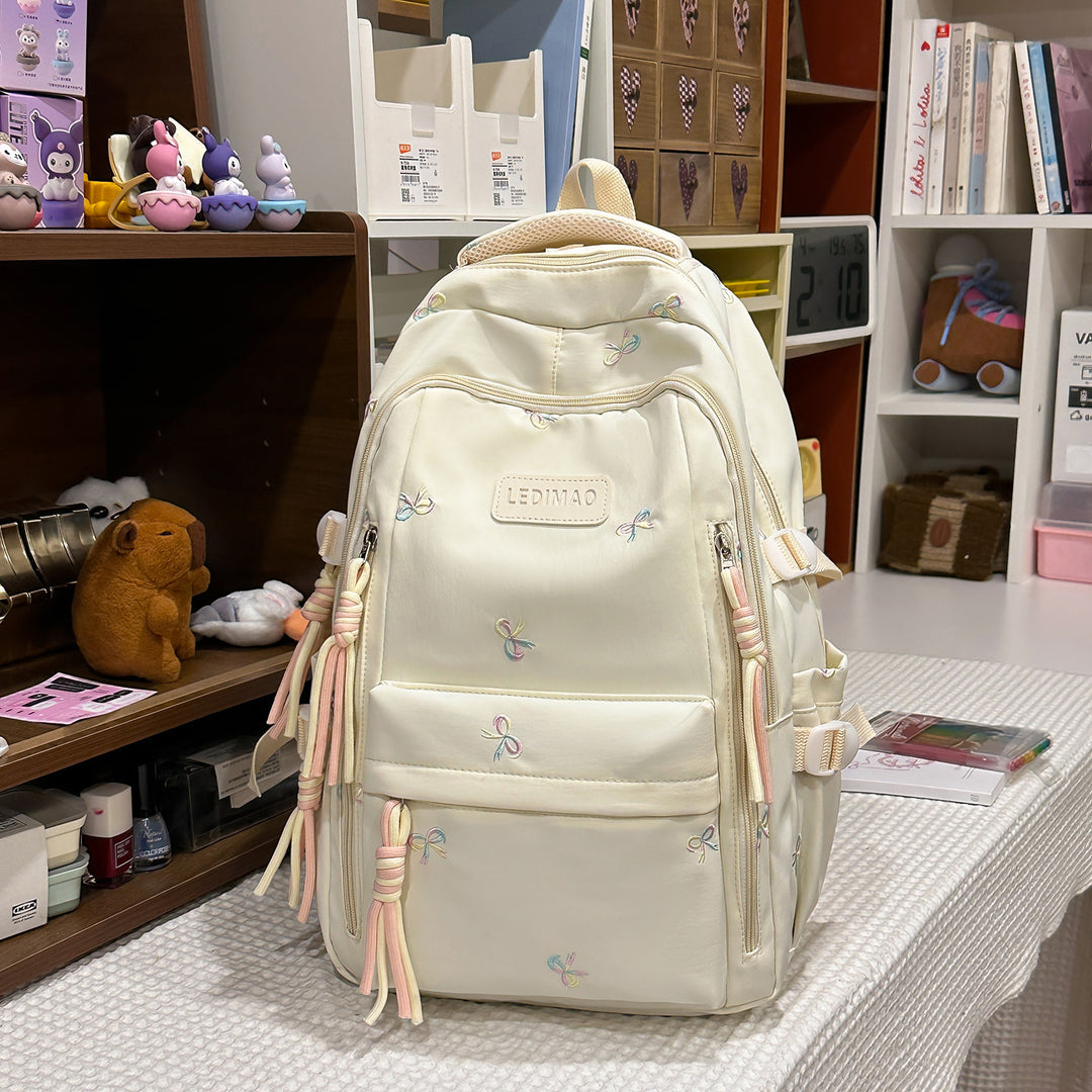 Embroidered Multi-Functional Backpack Kalsten