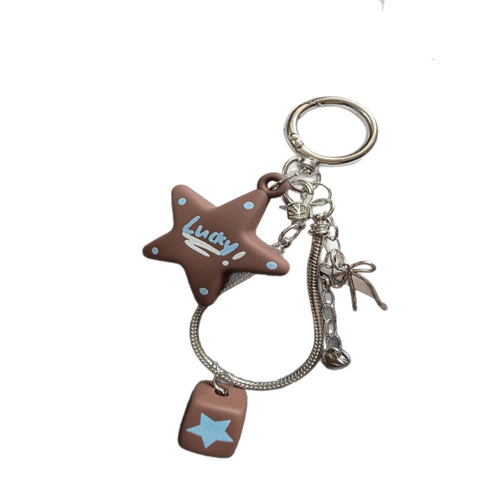 Playful Star-Themed Key Charm Kalsten