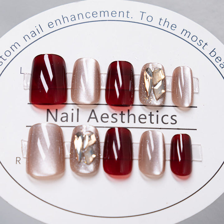 Elegant Press-On Nails Set