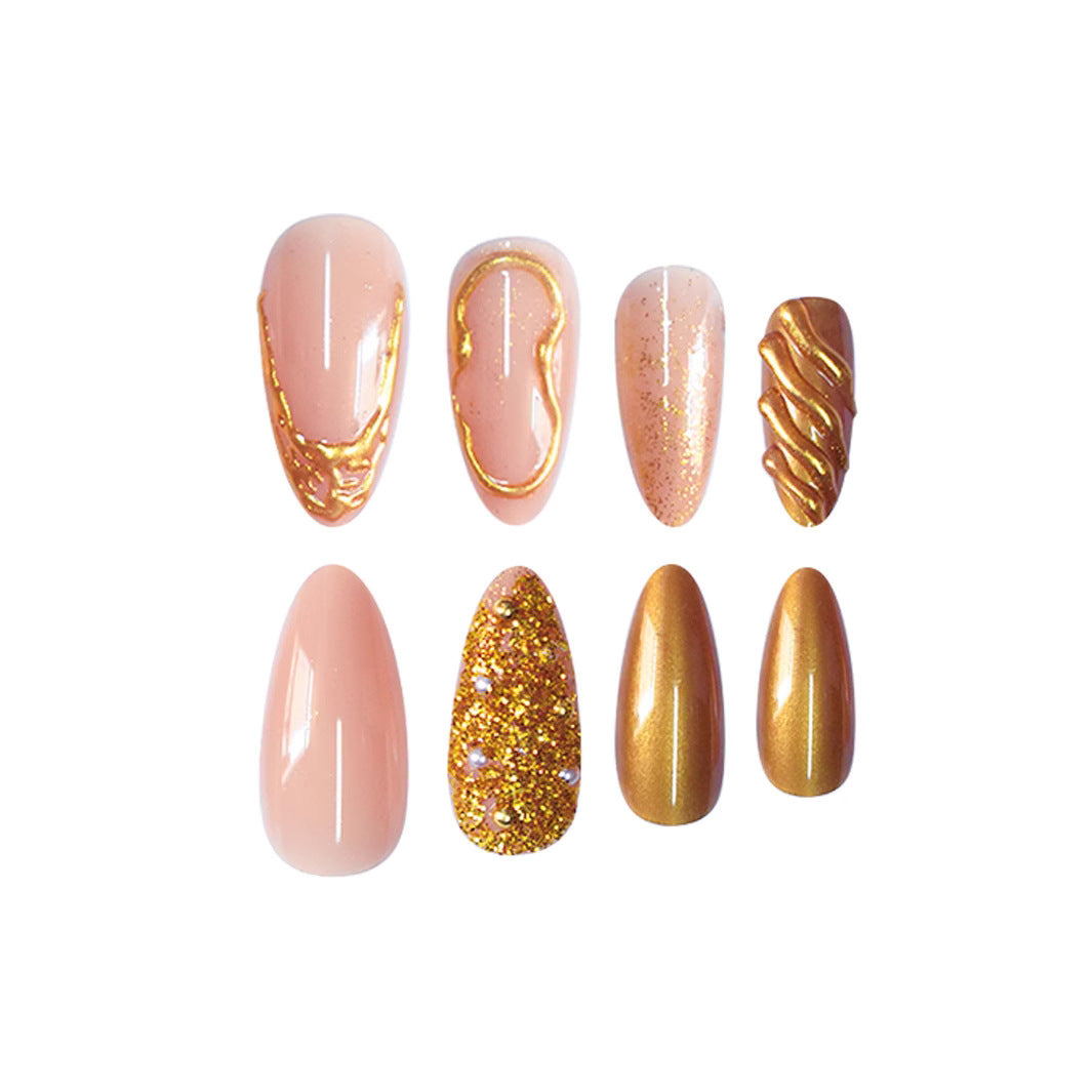 Glamorous Designer Nail Enhancement Set Kalsten