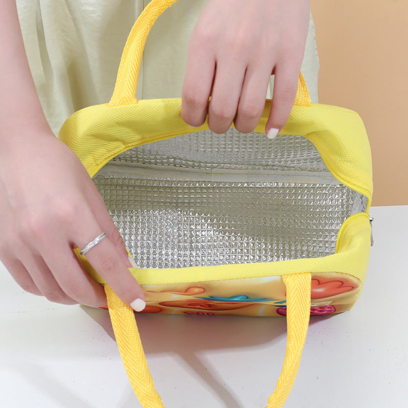 Cute Cartoon-Themed Lunch Tote