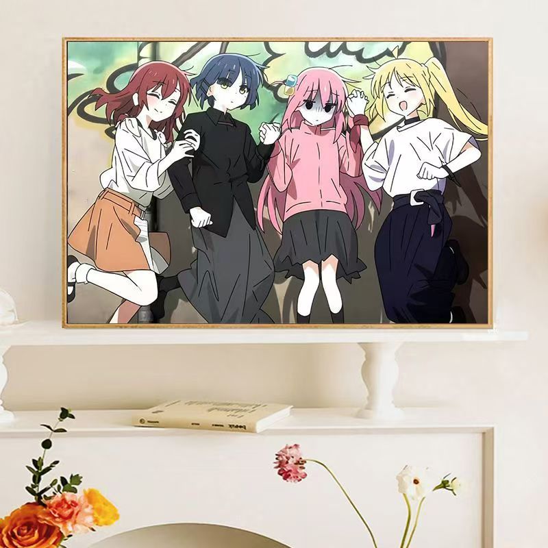 Anime-Inspired Character Wall Art Print Kalsten