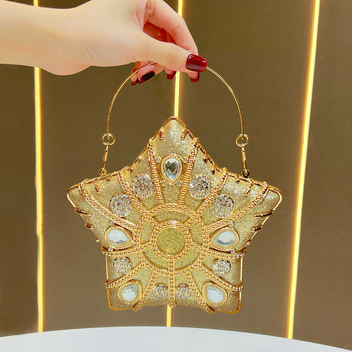 Star-Shaped Evening Handbag