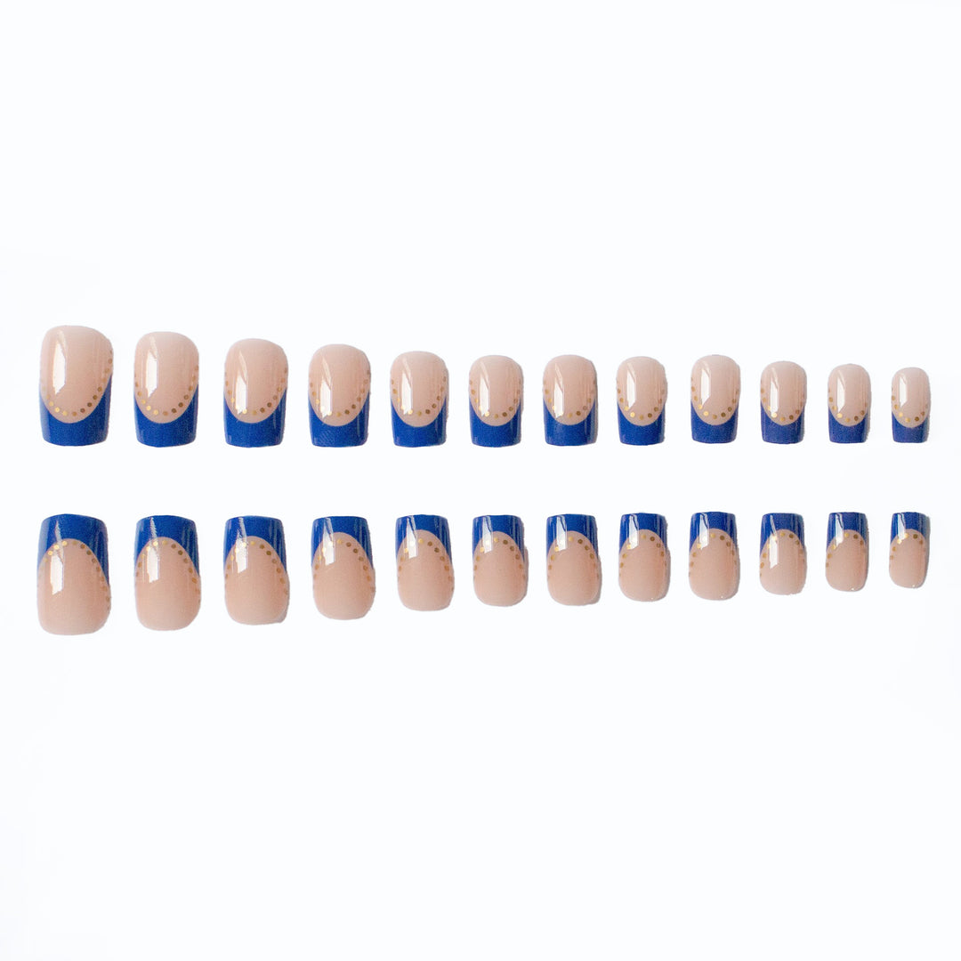 Elegant French Tip Gel Nail Art Kit