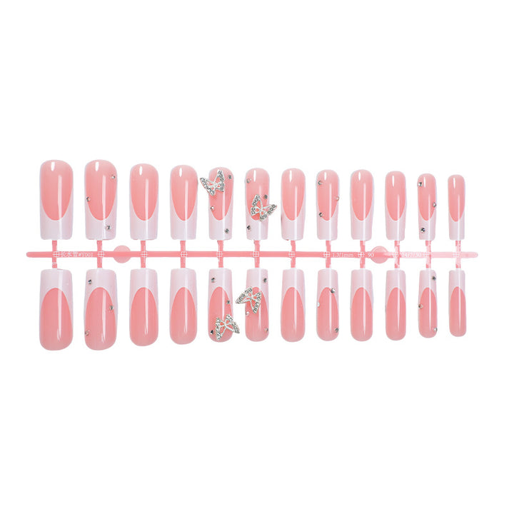 Decorative Press-On Nail Kit with Butterfly Accents kalsten