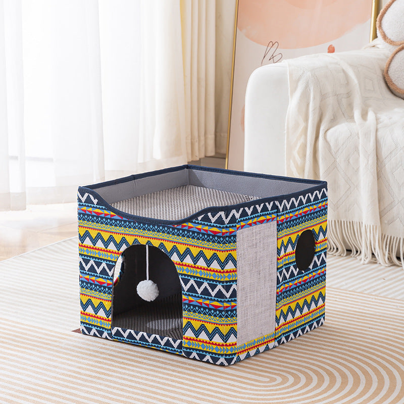 Interactive Cat Toy House Kalsten