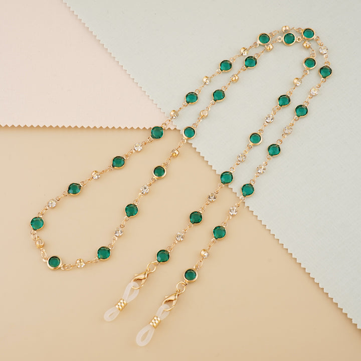 Decorative Gemstone Eyewear Chain Kalsten