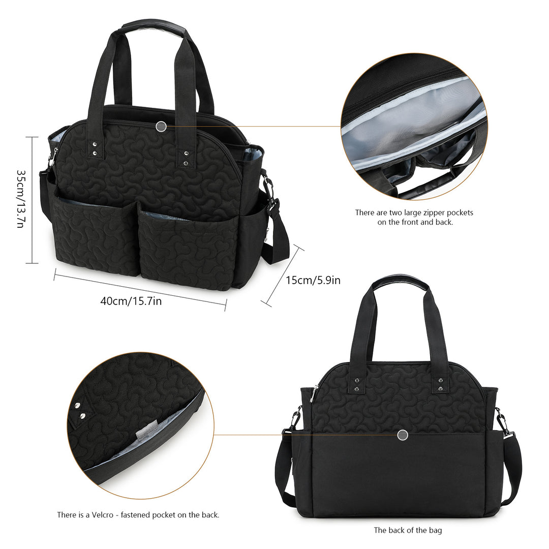 Spacious and Stylish Diaper Bag Kalsten