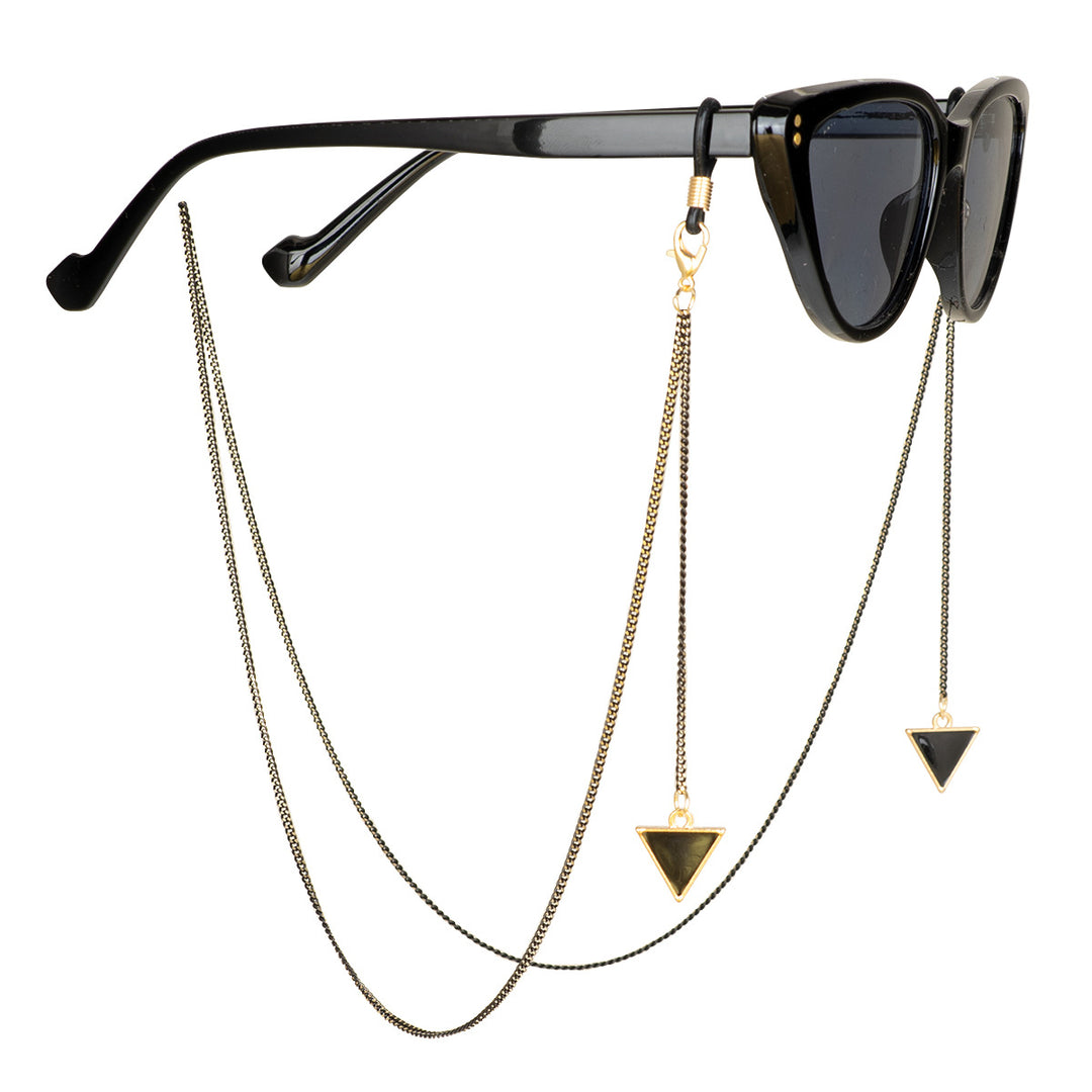 Geometric Pendant Eyewear Chain Kalsten