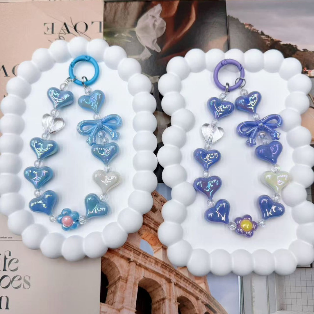 Decorative Heart-Shaped Keychain kalsten