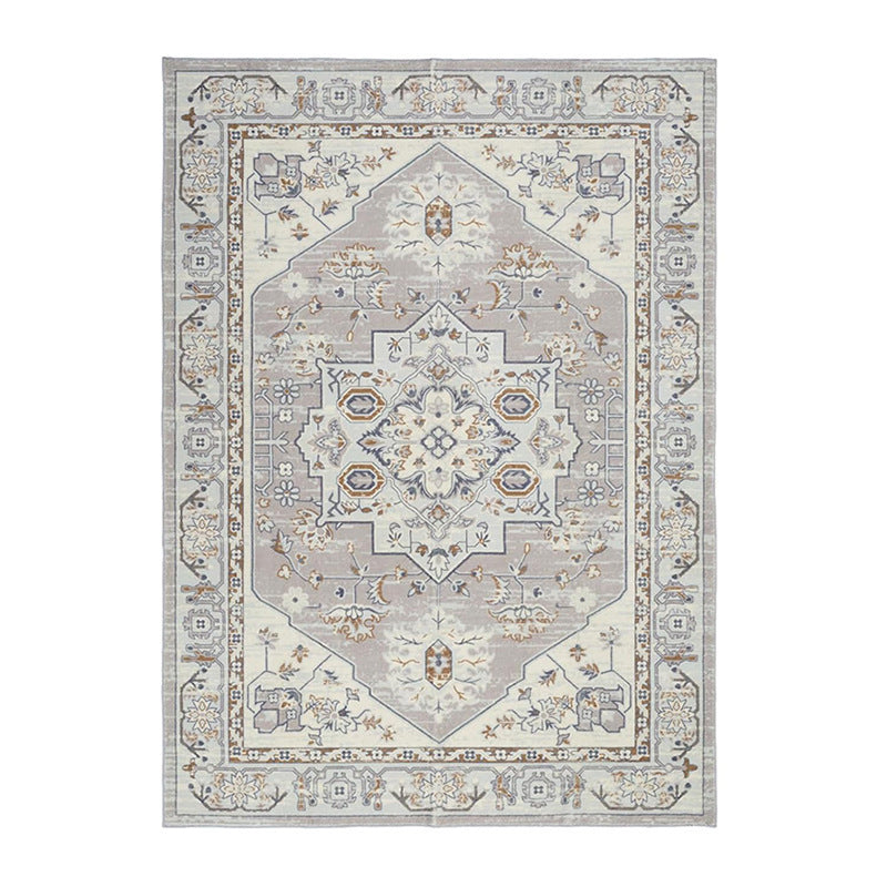 Vintage Floral Medallion Area Rug