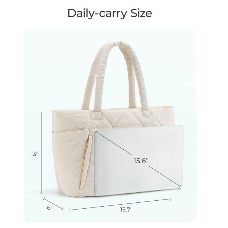 Stylish quilted tote bag Kalsten