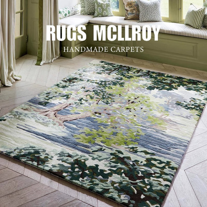 Nature-Inspired Decorative Area Rug