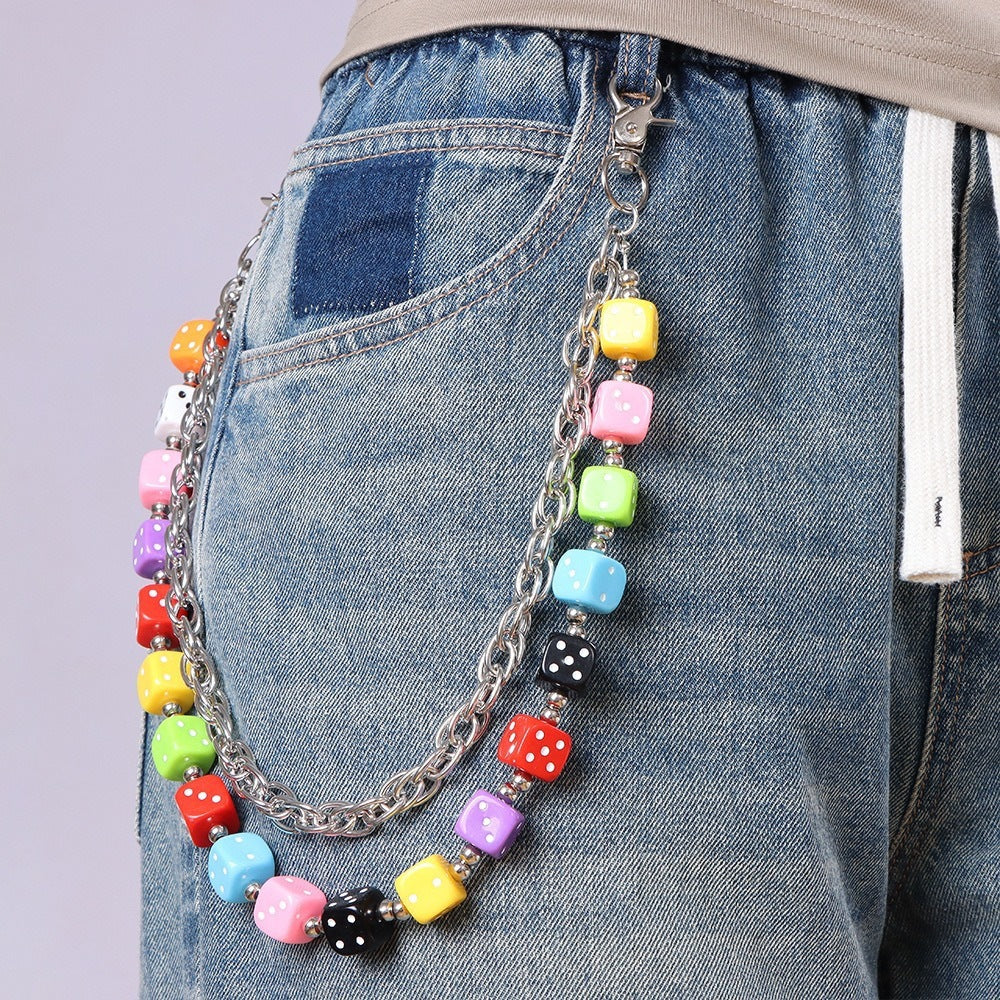 Bracelet with Colorful Cubes Kalsten