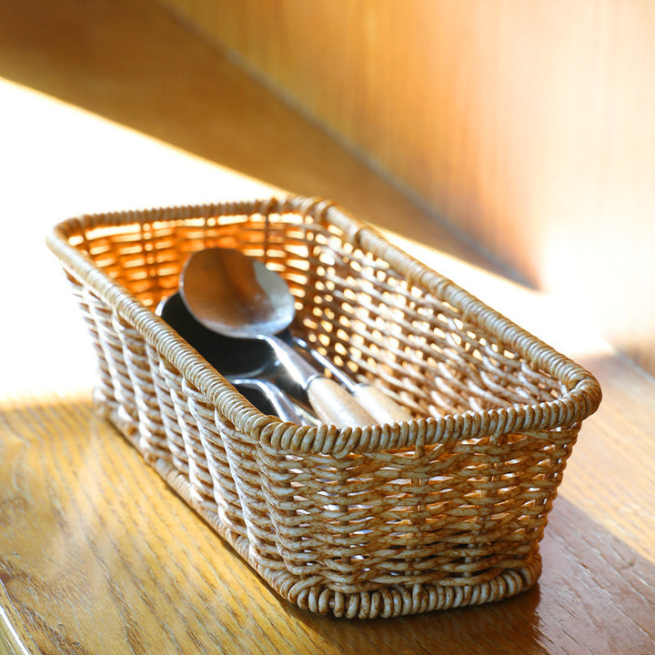 Decorative Handwoven Storage Basket Kalsten