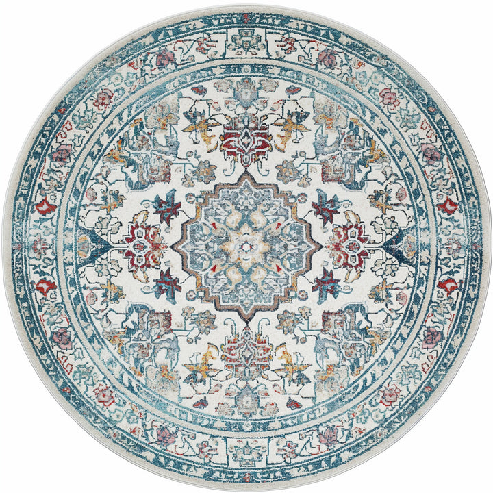 Ornate Floral Vintage Area Rug Kalsten