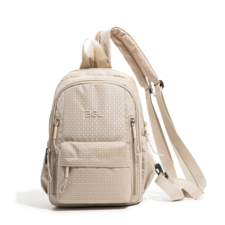 Textured Multi-Pocket Backpack Kalsten