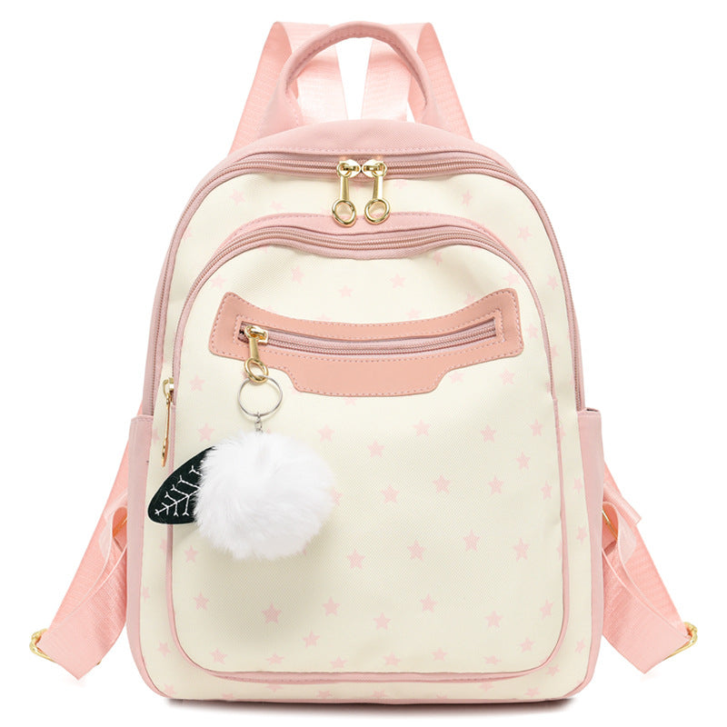 Chic Star Patterned Backpack Kalsten