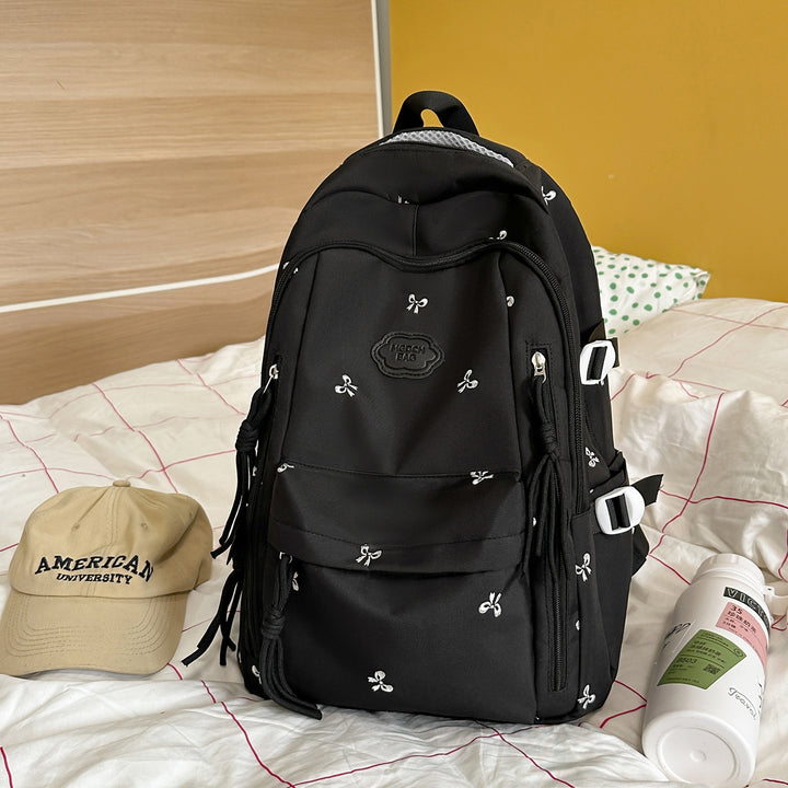 Decorative Star-Patterned Backpack Kalsten