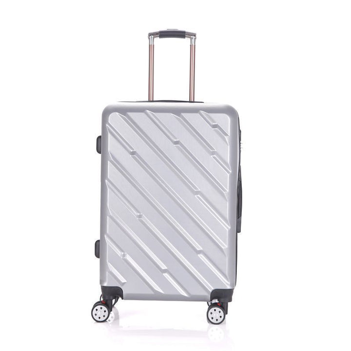 Unisex Durable Textured Hard Shell Rolling Suitcase Kalsten