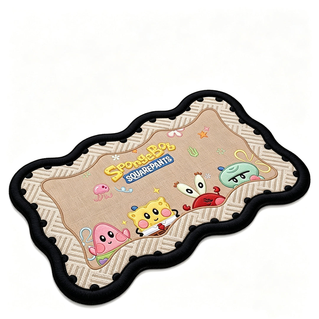 Cute Cartoon-Themed Area Mat