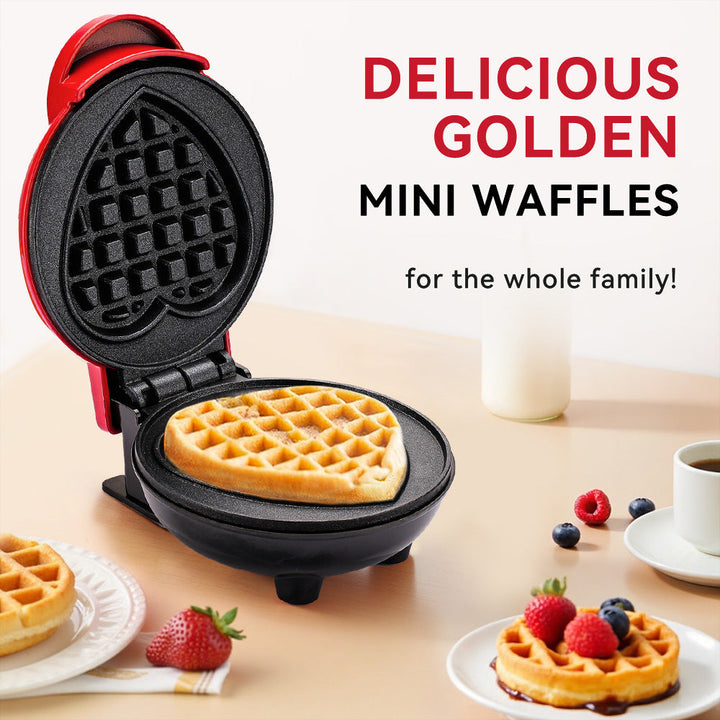 Mini Heart-Shaped Waffle Maker Kalsten
