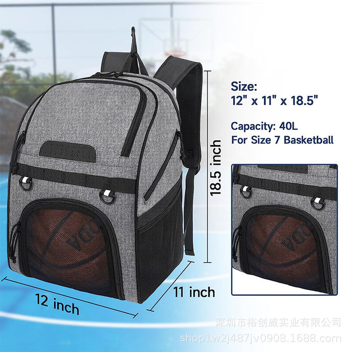 Multi-Compartment Sports Backpack with Shoe Storage Kalsten