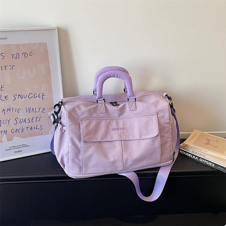 Stylish Canvas Weekender Duffle Bag Kalsten