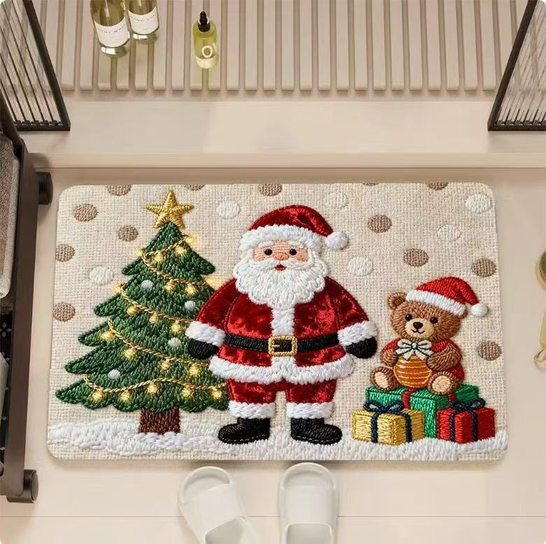 Christmas-Themed Decorative Mat