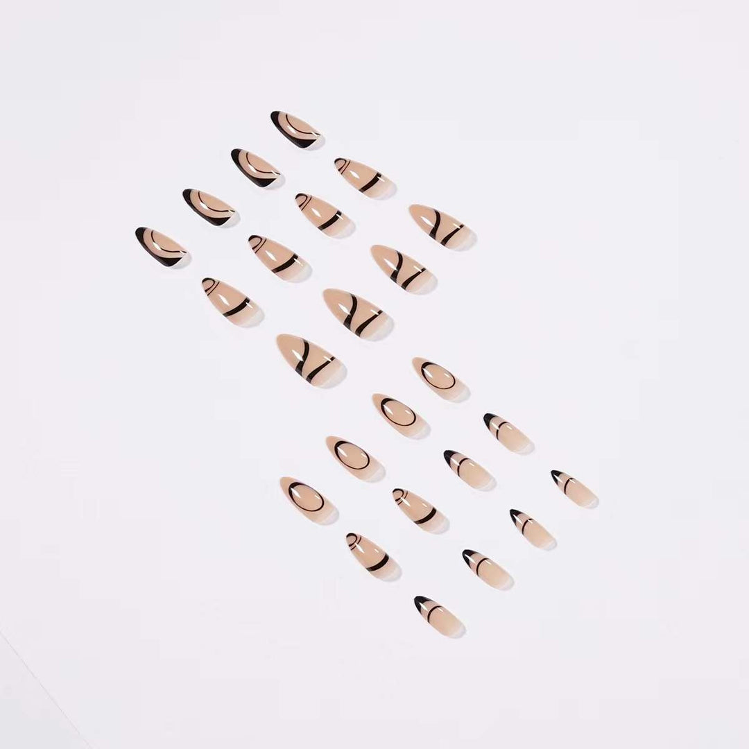 Artificial nails with elegant minimalist design Kalsten