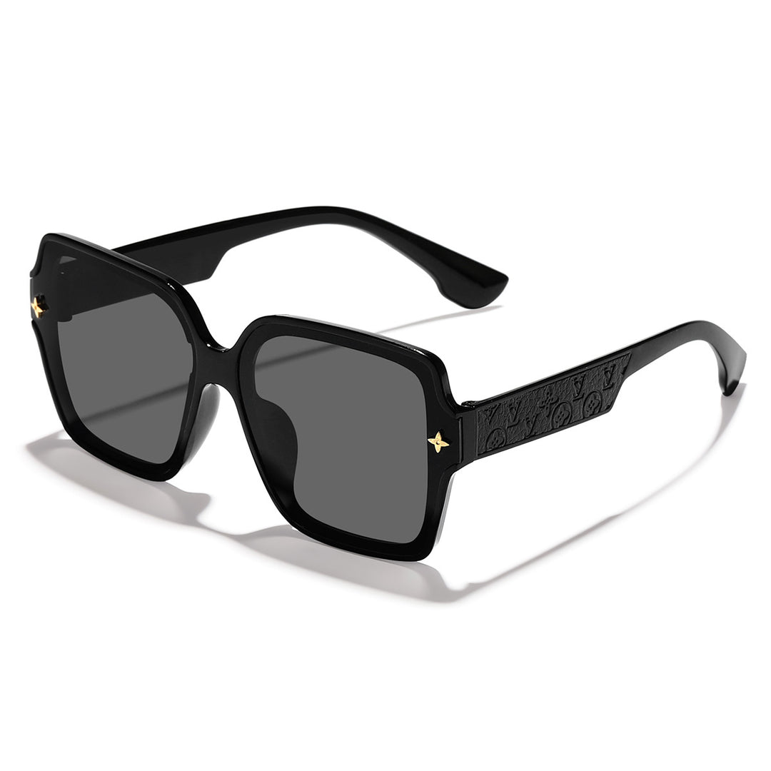 Ladies stylish oversized sunglasses with fashionable frame Kalsten