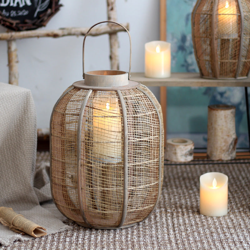 Decorative Rattan Lamp Kalsten