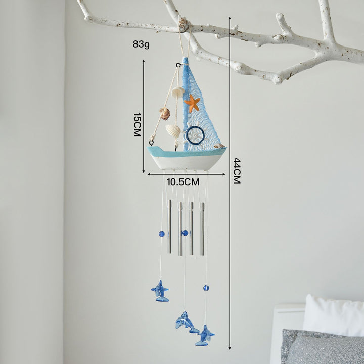 Nautical-Themed Wind Chime Decoration