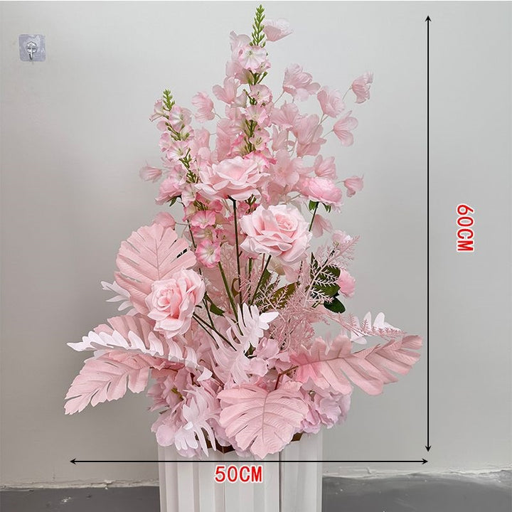 Lush Faux Floral Arrangement