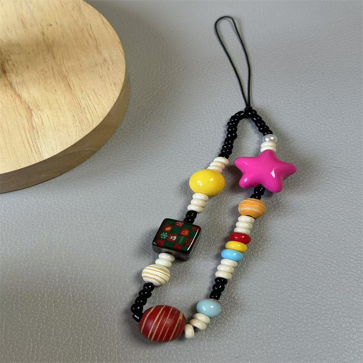 Colorful Beaded Charm Phone Strap Kalsten 1790134889