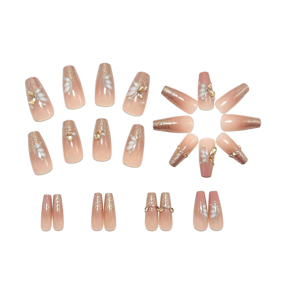 Luxury glitter design artificial nails Kalsten