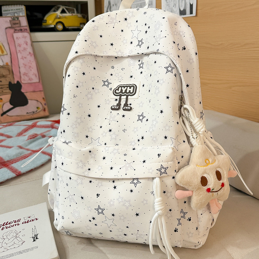 Stylish Star-Printed Backpack Kalsten 1791205440