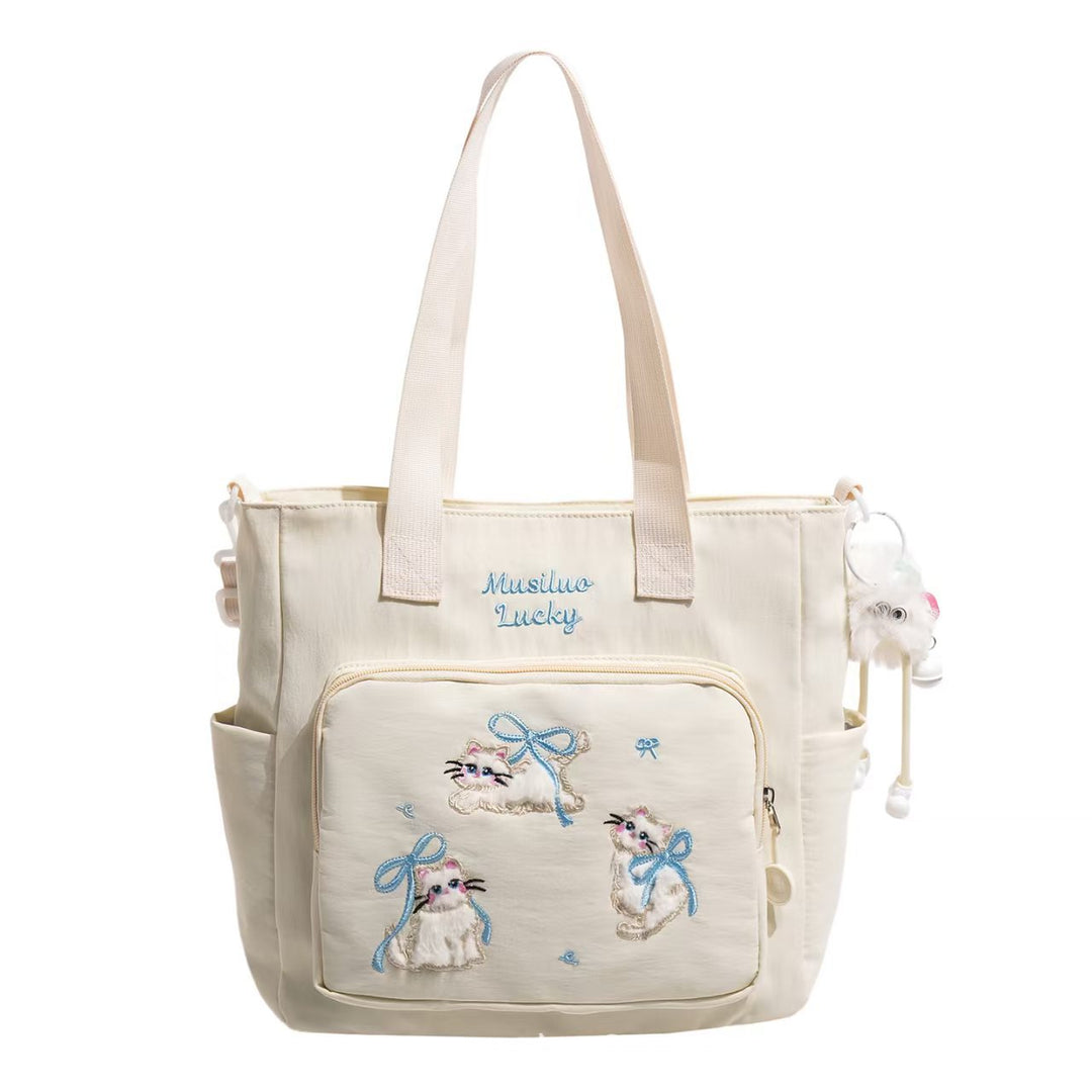 Cute Illustrated Tote Bag Kalsten