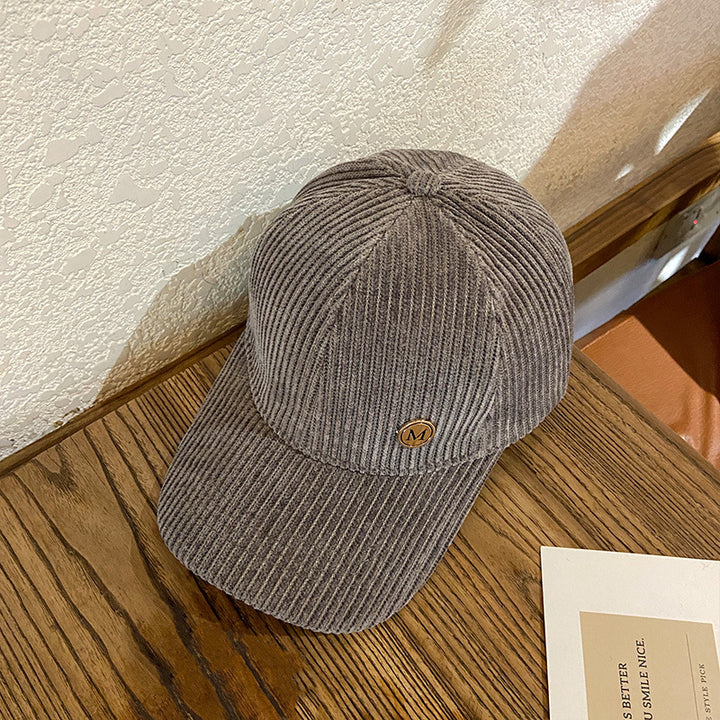 Women's Textured Corduroy Baseball Cap Kalsten