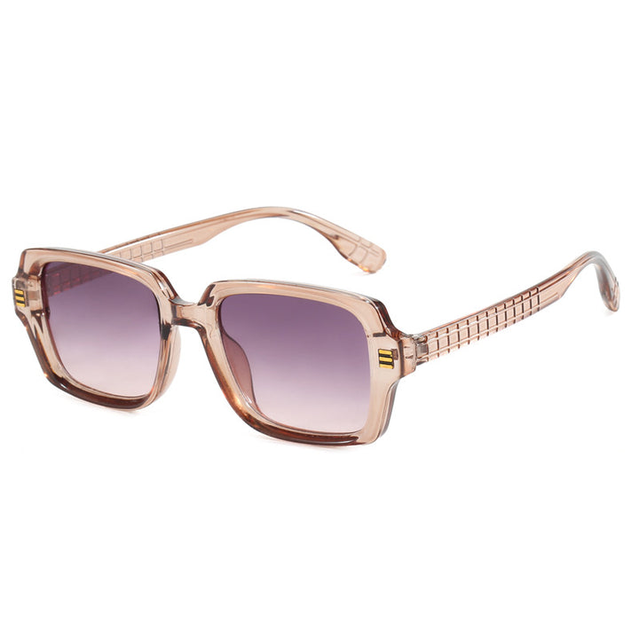 Women's fashionable square sunglasses with textured frame Kalsten