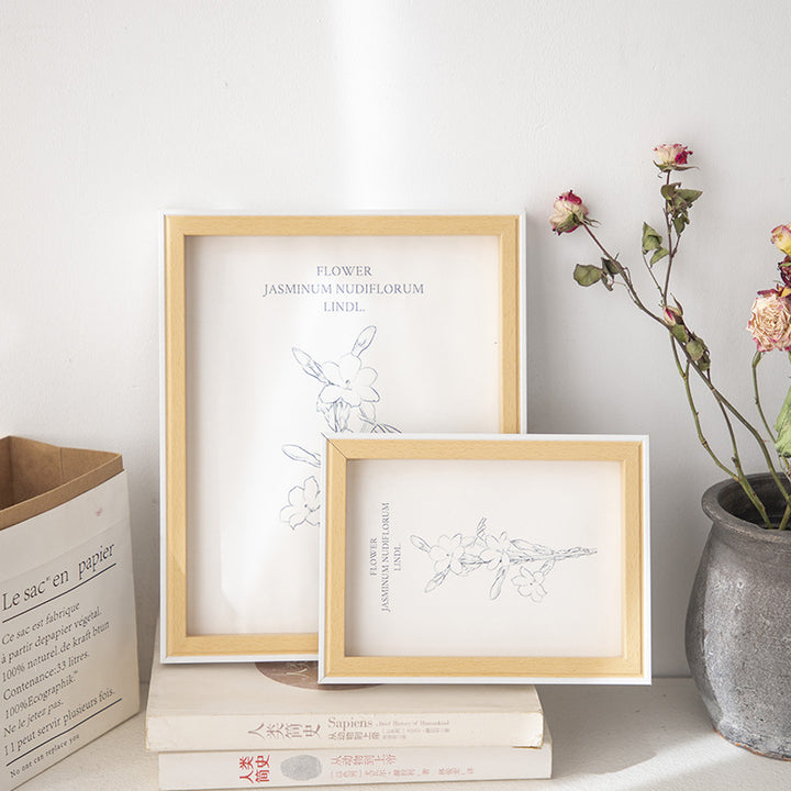 Elegant Floral Art Print Frame